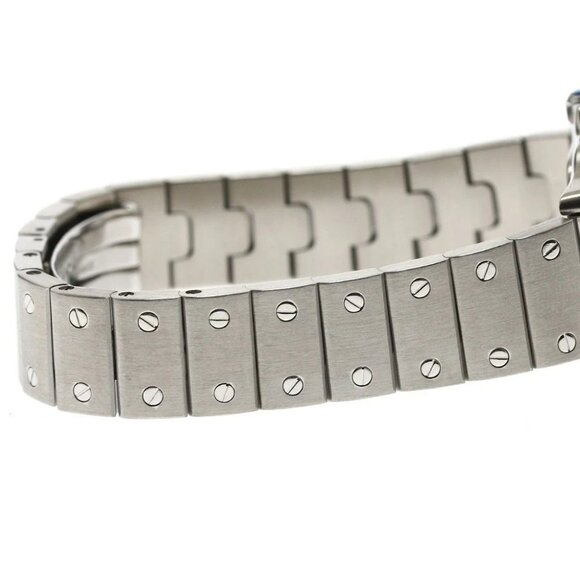 CARTIER Santos GalbeeSM W20056D6 beige Dial Quartz Ladies Watch_901093 - Picture 6 of 6